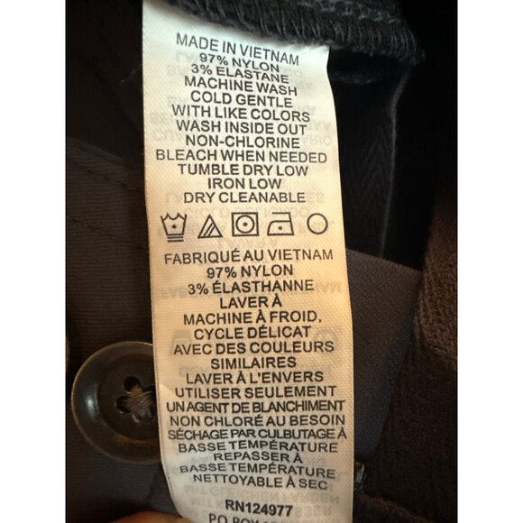 Prana Women's Halle Performance Zion Stretch Casual Pant Gray Size 4 - Picture 7 of 8